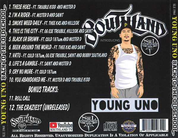 Young Uno - Back To The Old School... Chicano Rap